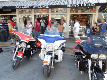 Poker Run 2012 photo - Duval Street, Key West